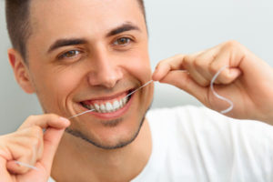 Flossing Good Oral Hygiene